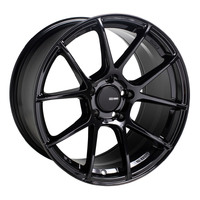 Enkei TS-V 18x8.5 5x100 45mm Offset 72.6mm Bore Glass Black Wheel