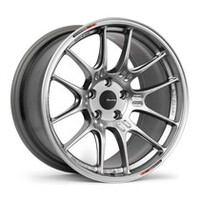 Enkei GTC02 17x7.5 5x100 38mm Offset 75mm Bore Hyper Silver Wheel