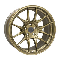 Enkei GTC02 18x10 5x112 32mm Offset 66.5mm Bore Titanium Gold Wheel