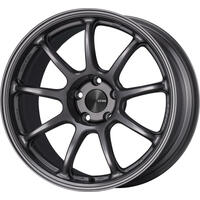 Enkei PF09 17x7.5 5x112 45mm Offset 75mm Bore Dark Silver Wheel