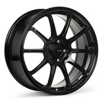 Enkei TRIUMPH 17x8 5x114.3 +40mm Offset 72.6mm Bore Gloss Black Wheel