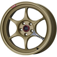 Enkei PF06 18x7.5 5x100 48 Offset 75mm Bore Gold Wheel