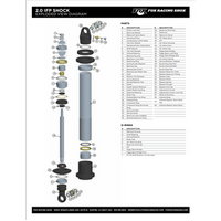 Fox B/O Dia. 0.620 Shaft 1.750 Tlg MCU Black