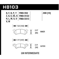 Hawk HPS Street Brake Pads