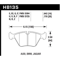 Hawk HPS Street Brake Pads