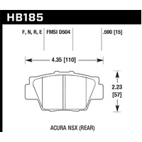 Hawk HPS Street Brake Pads