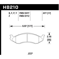 Hawk LTS Street Brake Pads