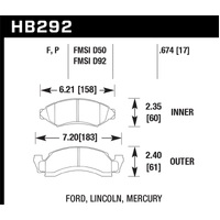 Hawk HPS Street Brake Pads