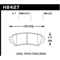 Hawk HPS Street Brake Pads