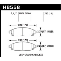 Hawk HPS Street Brake Pads