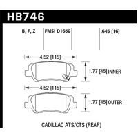 Hawk Performance Ceramic Street Brake Pads