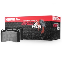 Hawk 08-16 Honda Accord High Performance Street 5.0 Rear Brake Pads