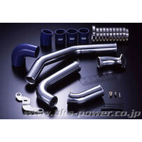 HKS Type-2 Front Mount Intercooler includes Full Piping Kit for 08-10 Mitsubishi Evolution X