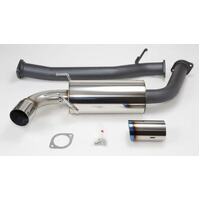 HKS RX8 75mm Single TI-tip Hi Power Cat-back Exhaust