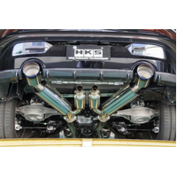 HKS FULL DUAL MUFFLER RZ34 VR30DDTT