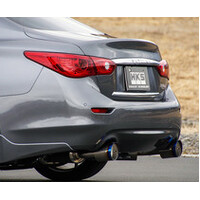 HKS Q50 VQ37 Dual Hi-Power Titanium Tip Catback Exhaust