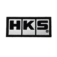 HKS PATCH HKS W105 WHITE