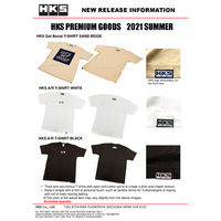 HKS A/R T-SHIRT M/BLACK