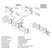 HKS SPF BE5/BH5 EJ206/208 GC8/GF8 EJ207