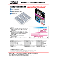 HKS Nano Cabin Filter Toyota Type3