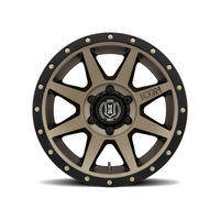 ICON Rebound 17x8.5 6x5.5 25mm Offset 5.75in BS 95.1mm Bore Bronze Wheel