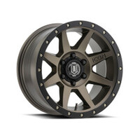 ICON Rebound Pro 17x8.5 5x150 25mm Offset 5.75in BS 110.1mm Bore Bronze Wheel