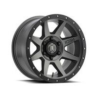 ICON Rebound Pro 17x8.5 5x150 25mm Offset 5.75in BS 110.1mm Bore Titanium Wheel