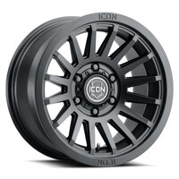 ICON Recon SLX 18x9 6x5.5 BP 0mm Offset 5in BS 106.1mm Hub Bore Satin Black Wheel