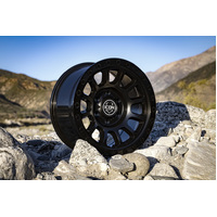 ICON Hulse 17 X 8.5 6 X 135 6mm Offset 5in BS Double Black