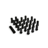 ICON Alloys Lug Nut Kit Black - 14x1.5 - 24 Lug Nuts w/ Custom Shank