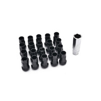 ISR Performance Steel 50mm Open Ended Lug Nuts M12x1.25 - Black