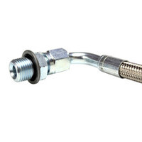 ISR Performance -6AN High Pressure Power Steering Line Fitting w/ O-Ring - 240sx