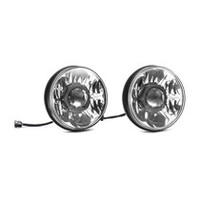 KC HiLiTES 07-18 Jeep JK (Not for Rubicon/Sahara) 7in. Gravity LED DOT Headlight (Pair Pack System)