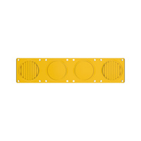 KC HiLiTES FLEX ERA LED Performance Yellow Combo Lens for Light Bars