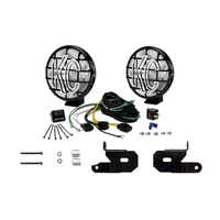 KC HiLiTES 18-23 Jeep JL/JT/4xe 6in Apollo Pro Halogen 2-Light Sys Pillar Mount (100W Spread Beam)