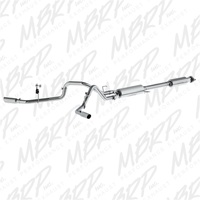 MBRP 2015 Ford F-150 5.0L 3in Cat Back Dual Split Side Exit T409 Exhaust System