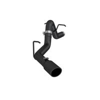 MBRP 16-19 Chevy/GMC Colorado/Canyon Duramax 3in Filter Back Single Side Black Coated Exhaust System