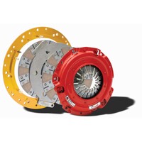 McLeod RXT Twin Disc Clutch 6 Bolt LS Motor 9 11/16 x 1 1/8 x 10 BRZ Facing w/Aluminum Flywheel