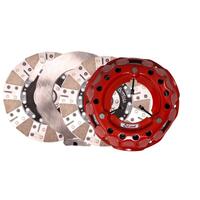 McLeod SFT LS Engine - 6 Bolt Crank - 1-1/8in x 26 Spline - Aluminum 164T Flywheel Twin Clutch Kit