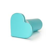 NRG Heart Shape Drift Button Toyota 86/Subaru WRX/STI/Mazda - Teal