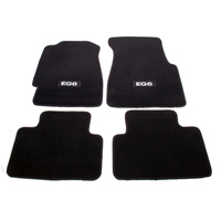 NRG Floor Mats - 92-95 Honda Civic 2DR (EG6 Logo) - 4pc.