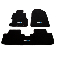 NRG Floor Mats - 02-03 Honda Civic Si 3DR Coupe (NRG Logo) - 3pc.