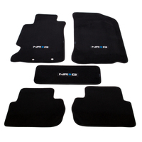 NRG Floor Mats - 02-06 Acura RSX (NRG Logo) - 5pc.