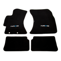 NRG Floor Mats - 2009-2011 Subaru Impreza WRX/STi (NRG Logo) - 4pc.