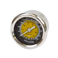 NRG Fuel Regulator Gauge 100 PSI - Carbon Fiber Finish