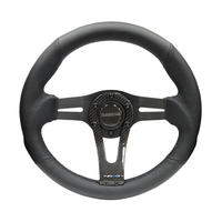 NRG Reinforced Steering Wheel (320mm) w/Carbon Center Spoke