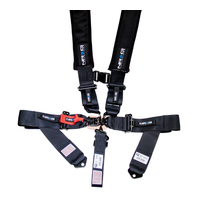 NRG SFI 16.1 5PT 3in. Seat Belt Harness / Latch Link - Black