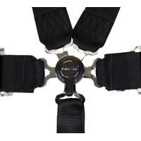 NRG 6PT 3in. Seat Belt Harness / Cam Lock - Black