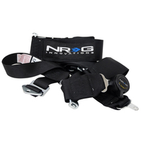 NRG SFI 16.1 5PT 3in. Seat Belt Harness / Cam Lock - Black