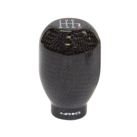 NRG Shift Knob 42mm - Black Carbon Fiber (5 Speed)